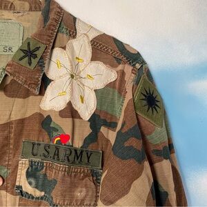 Upcycled Army Fatigue Jacket